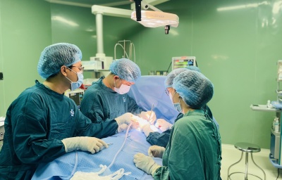Chấn thương lách vỡ đôi, cấp cứu tại Bệnh viện Sản Nhi tỉnh Quảng Ngãi